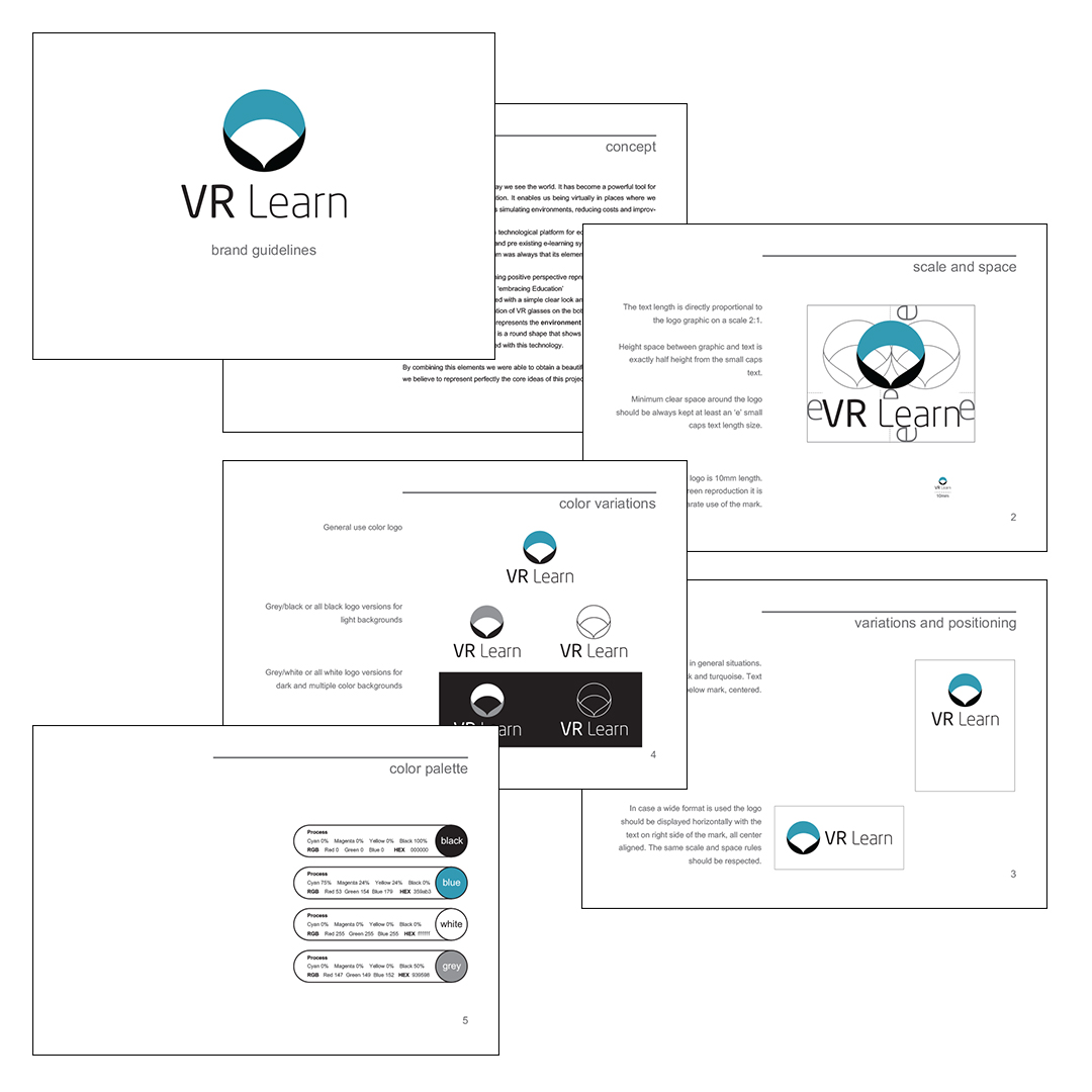 VR Learn Logo Guide